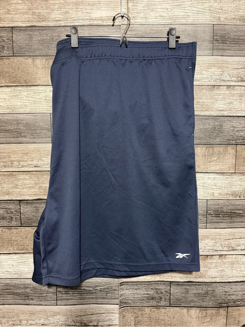 Reebok Speedwick Mesh Athletic Shorts Men’s 8XL Navy Blue (Inseam 8.5)